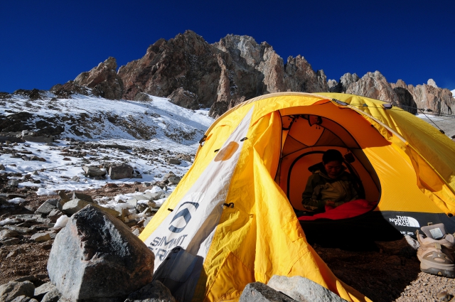Camp 1 at Mt. Aconcagua